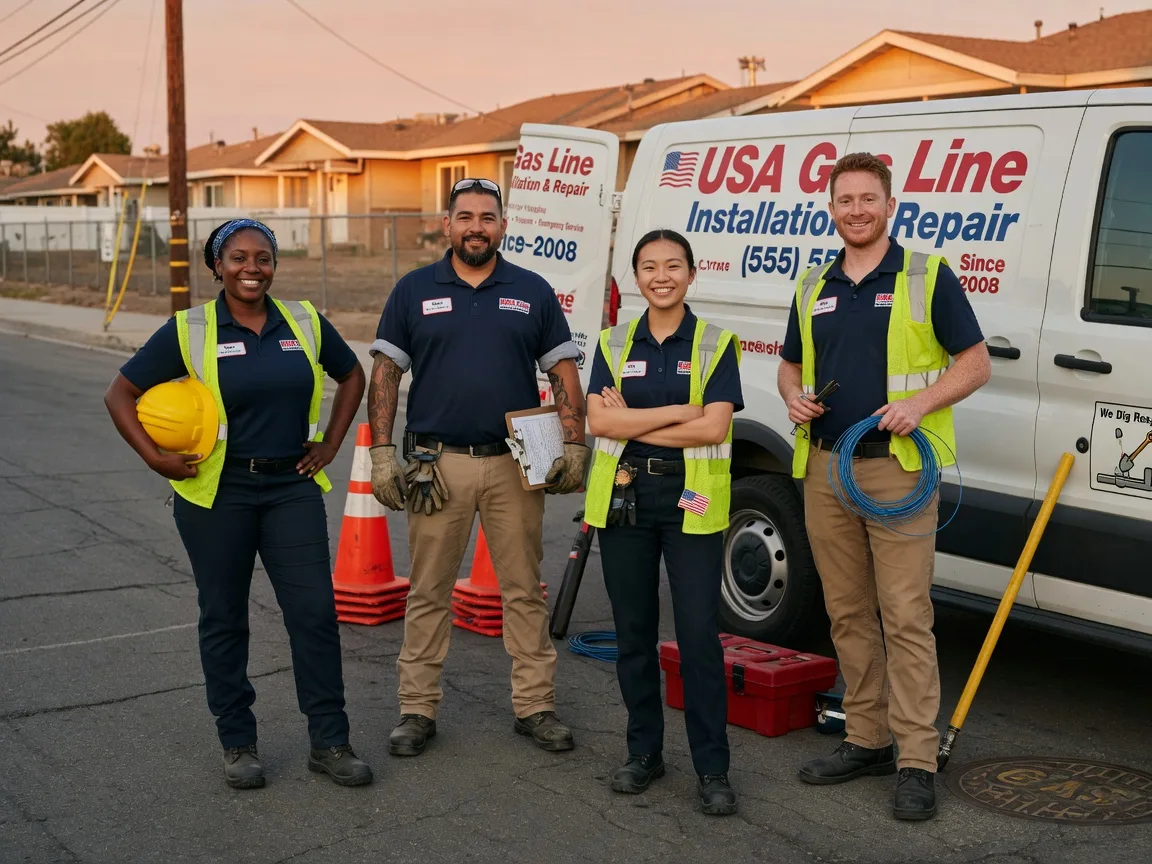 Gas Line Installation company in Oakfield, GA